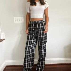 Black & White PJ pants